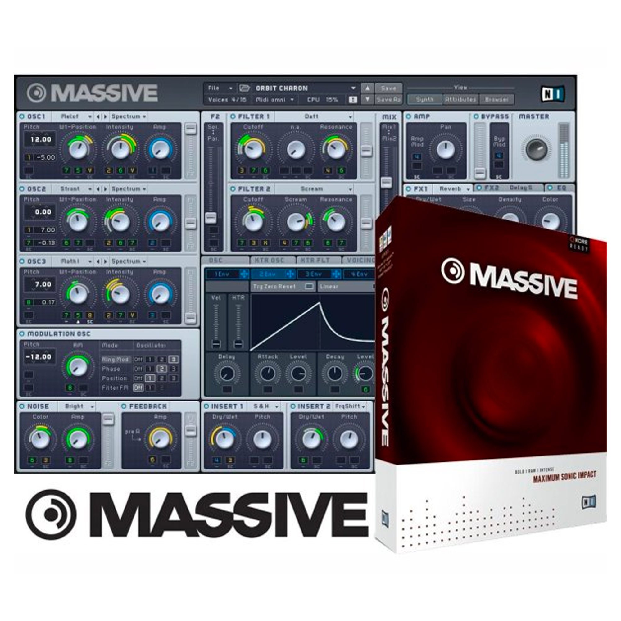 Native instruments vst. Native instruments massive. Massive VST. Massive плагин. Native instruments - massive x.